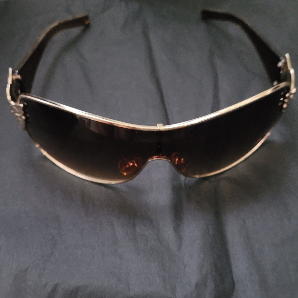 Brown Tinted Gold Frames